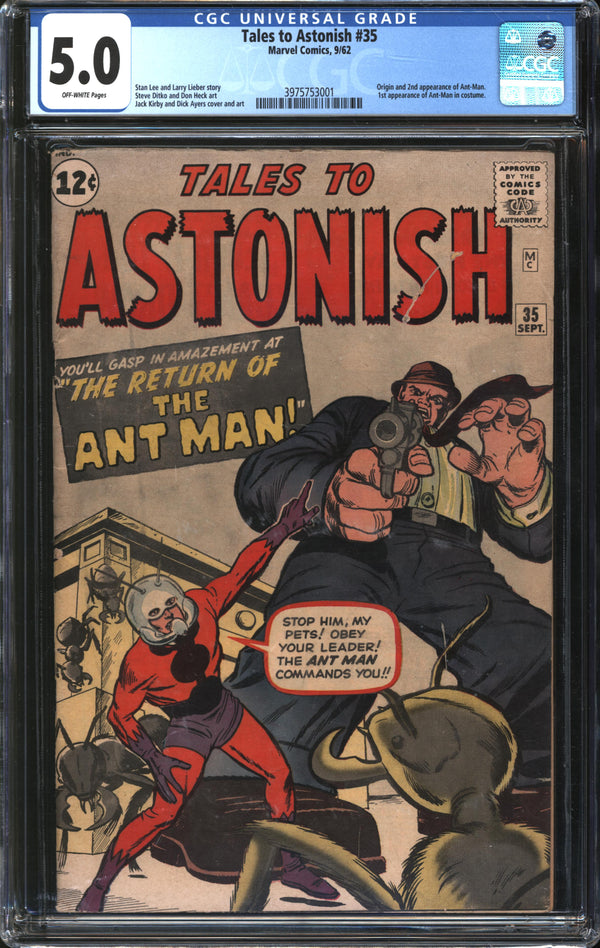 Tales To Astonish (1959) #35 CGC 5.0 VG/FN