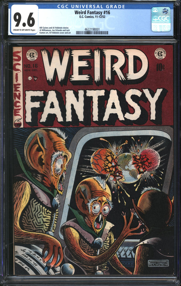 Weird Fantasy (1952) #16 CGC 9.6 NM+
