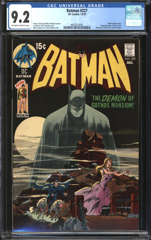 Batman (1940) #227 CGC 9.2 NM-