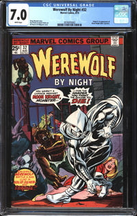 Werewolf By Night (1972) #32 CGC 7.0 FN/VF