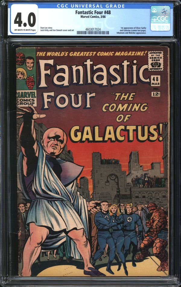 Fantastic Four (1961) # 48 CGC 4.0 VG