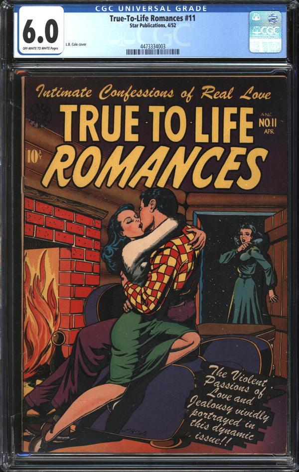 True-To-Life Romances (1949) #11 CGC 6.0 FN