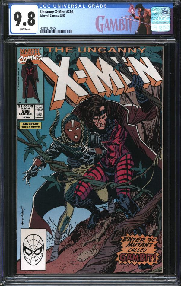 Uncanny X-Men (1981) #266 CGC 9.8 NM/MT