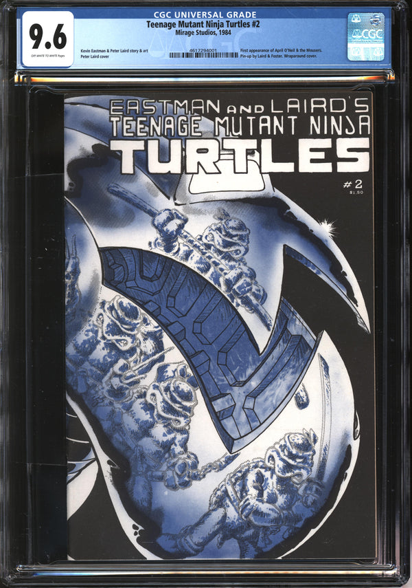 Teenage Mutant Ninja Turtles (1984) # 2 Second Printing CGC 9.6 NM+