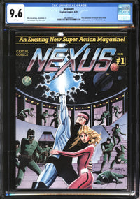 Nexus (1981) #1 CGC 9.6 NM+