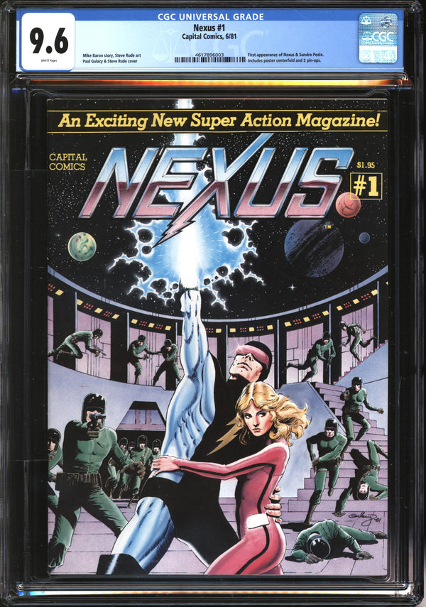 Nexus (1981) #1 CGC 9.6 NM+
