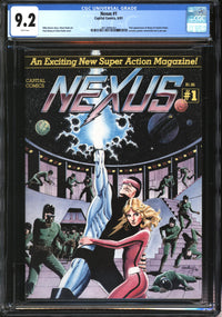 Nexus (1981) #1 CGC 9.2 NM-