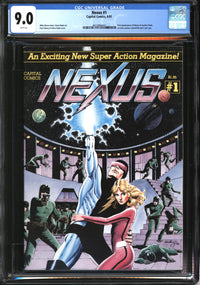 Nexus (1981) #1 CGC 9.0 VF/NM