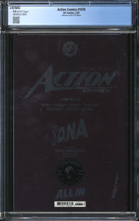 Action Comics (2016) #1078 David Nakayama Unknown Comics Foil Edition CGC 9.8 NM/MT