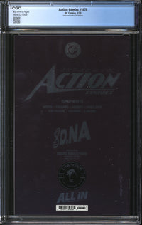 Action Comics (2016) #1078 David Nakayama Unknown Comics Foil Edition CGC 9.8 NM/MT