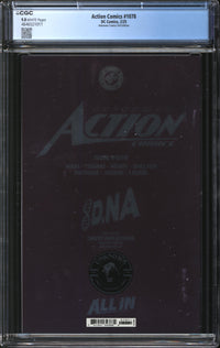 Action Comics (2016) #1078 David Nakayama Unknown Comics Foil Edition CGC 9.8 NM/MT