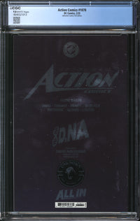 Action Comics (2016) #1078 David Nakayama Unknown Comics Foil Edition CGC 9.8 NM/MT