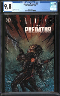 Aliens Vs. Predator (1990) #4 CGC 9.8 NM/MT