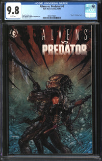 Aliens Vs. Predator (1990) #4 CGC 9.8 NM/MT