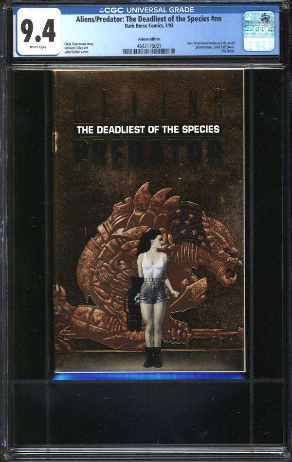 Aliens/Predator: The Deadliest Of The Species (1993) #1 Ashcan Edition CGC 9.4 NM