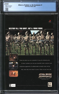 Aliens Vs. Predator Vs. The Terminator (2000) #1 CGC 9.8 NM/MT