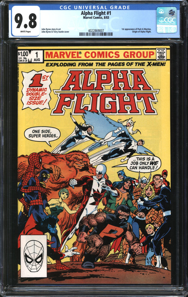 Alpha Flight (1983) #1 CGC 9.8 NM/MT