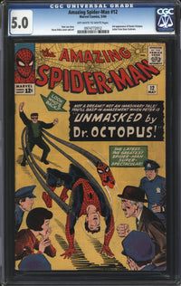 Amazing Spider-Man (1963) # 12 CGC 5.0 VG/FN