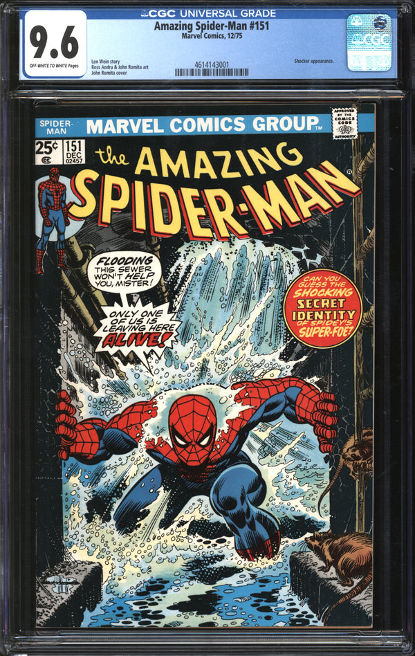 Amazing Spider-Man (1963) #151 CGC 9.6 NM+