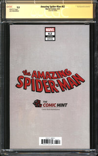 Amazing Spider-Man (2018) #62 Comic Mint Edition CGC Signature Series 9.8 NM/MT Signed/Sketch Inhyuk Lee