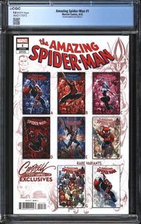 Amazing Spider-Man (2022) #1 JScottCampbell.com Edition C CGC 9.8 NM/MT