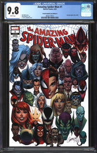 Amazing Spider-Man (2022) #1 JScottCampbell.com Edition G CGC 9.8 NM/MT