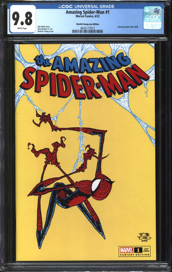 Amazing Spider-Man (2022) #1 SkottieYoung.com Edition CGC 9.8 NM/MT