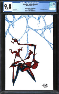 Amazing Spider-Man (2022) #1 SkottieYoung.com Virgin Edition CGC 9.8 NM/MT