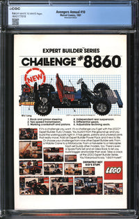 Avengers Annual (1981) #10 Newsstand Edition CGC 9.4 NM