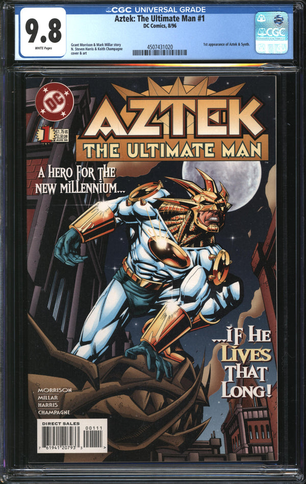 Aztek: The Ultimate Man (1996) #1 CGC 9.8 NM/MT