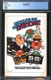 Batman (1940) #406 CGC 9.8 NM/MT