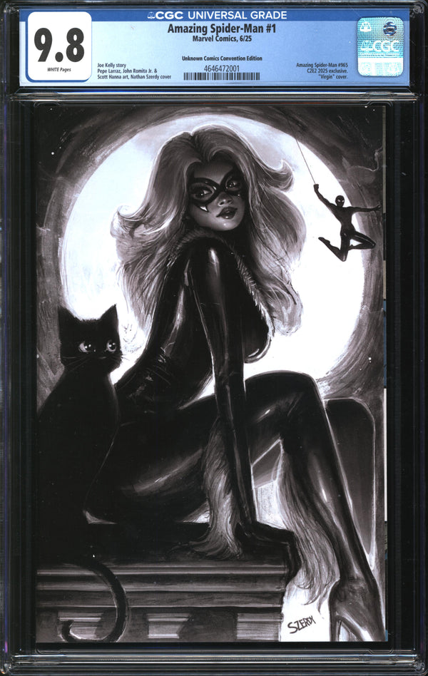 Amazing Spider-Man (2025) #1 Nathan Szerdy Unknown Comics Convention Edition CGC 9.8 NM/MT