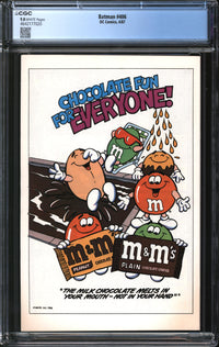 Batman (1940) #406 CGC 9.8 NM/MT