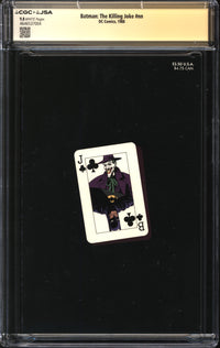 Batman: The Killing Joke (1988) #1 CGC x JSA Signature Series 9.8 NM/MT Signed Brian Bolland