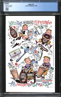 Betty (1992) #11 CGC 9.8 NM/MT
