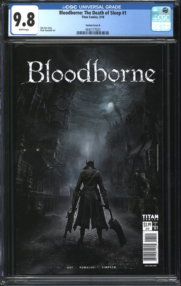 Bloodborne (2018) #1 Variant Cover B CGC 9.8 NM/MT