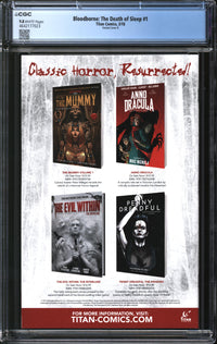 Bloodborne (2018) #1 Variant Cover B CGC 9.8 NM/MT