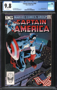 Captain America (1968) #284 CGC 9.8 NM/MT
