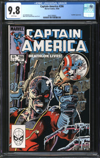 Captain America (1968) #286 CGC 9.8 NM/MT