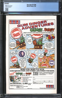 Daredevil (1964) #239 CGC 9.8 NM/MT