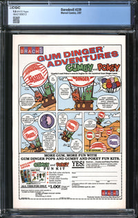 Daredevil (1964) #239 CGC 9.8 NM/MT