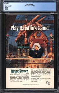 Darkman (1990) #1 CGC 9.8 NM/MT