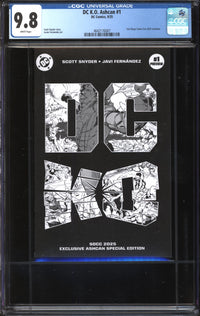 DC K.O. Ashcan (2025) #1 San Diego Comic-Con 2025 Exclusive CGC 9.8 NM/MT