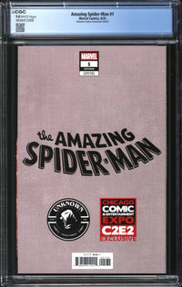 Amazing Spider-Man (2025) #1 Nathan Szerdy Unknown Comics Convention Edition CGC 9.8 NM/MT