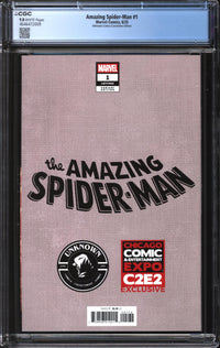 Amazing Spider-Man (2025) #1 Nathan Szerdy Unknown Comics Convention Edition CGC 9.8 NM/MT