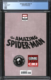 Amazing Spider-Man (2025) #1 Nathan Szerdy Unknown Comics Convention Edition CGC 9.8 NM/MT