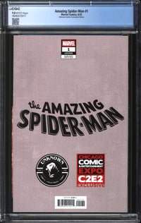 Amazing Spider-Man (2025) #1 Nathan Szerdy Unknown Comics Convention Edition CGC 9.8 NM/MT