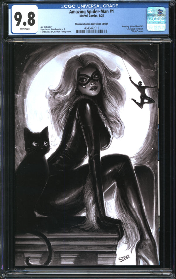 Amazing Spider-Man (2025) #1 Nathan Szerdy Unknown Comics Convention Edition CGC 9.8 NM/MT
