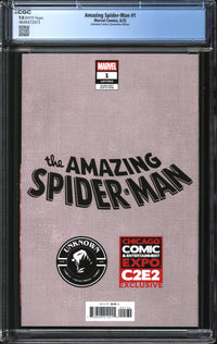 Amazing Spider-Man (2025) #1 Nathan Szerdy Unknown Comics Convention Edition CGC 9.8 NM/MT
