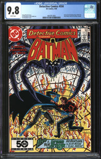 Detective Comics (1937) #550 CGC 9.8 NM/MT